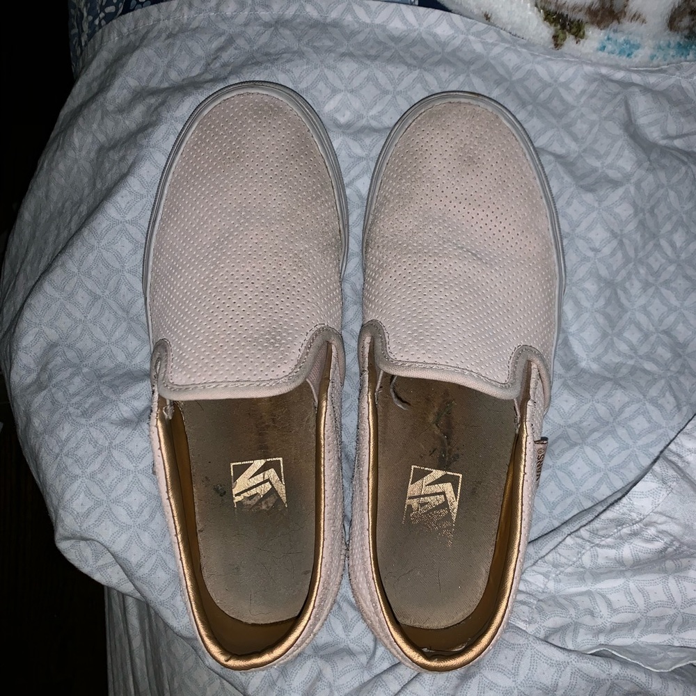 Pink Slip-On Vans